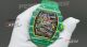 swiss clone Richard Mille RM 67-02 Sprint Van Niekerk green case watch (6)_th.jpg